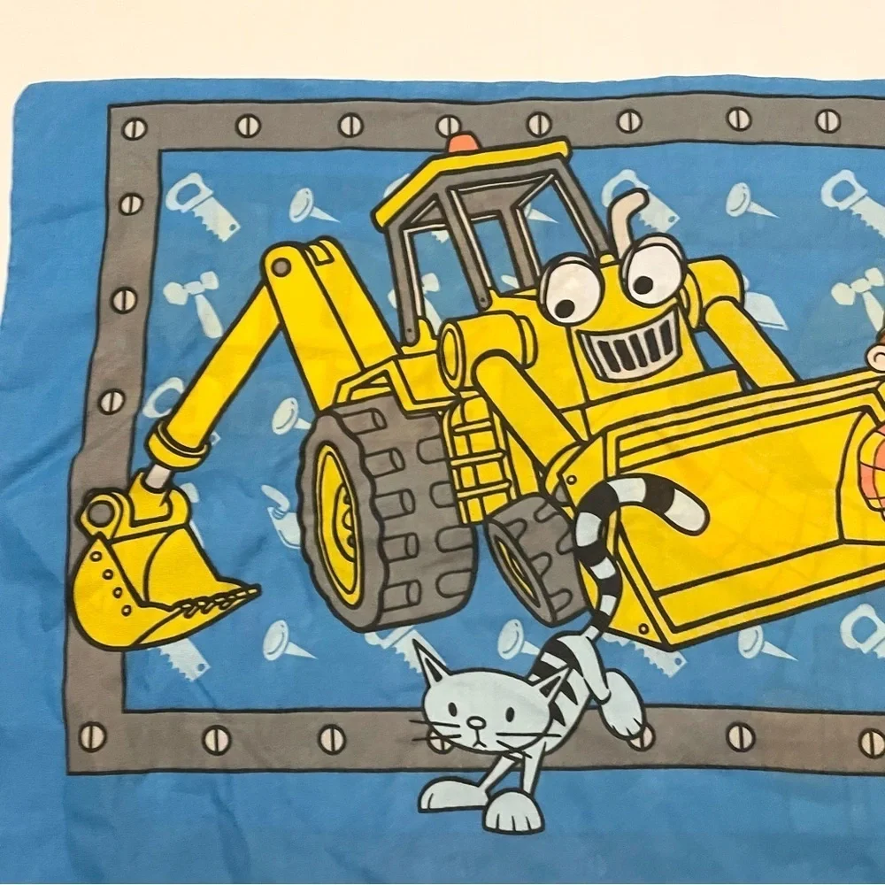 Vintage 2002 Bob The Builder Pillow Case - Picture 10 of 16